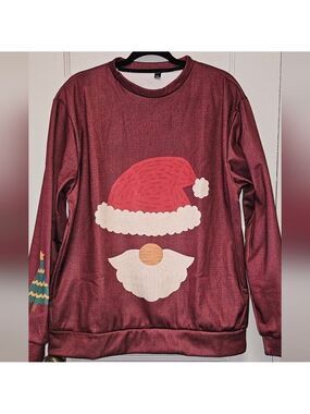 Cozy Christmas Fleece-Lined Sweatshirt – Holiday Pullover